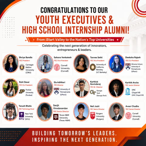 From High School Interns to Leaders at Top U.S. Universities: Meet iStart Valley’s Youth Executives