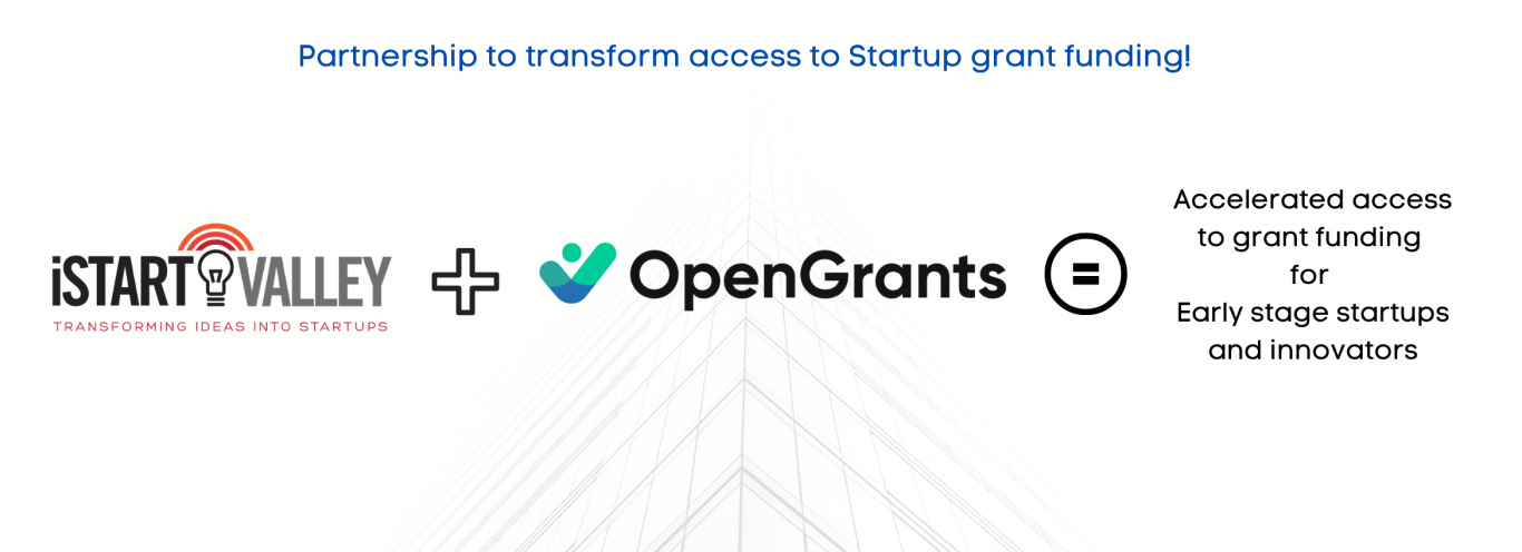 iStart Valley + OpenGrants